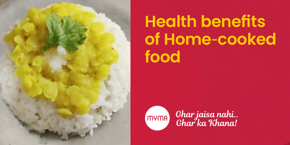 indian homemade daal-rice varan-bhat on Myma app